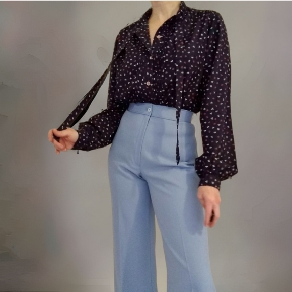 Vtg Evan Picone Blouse - Picture 3 of 13